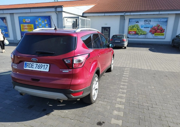 Ford Kuga cena 77000 przebieg: 140000, rok produkcji 2019 z Dębica małe 137